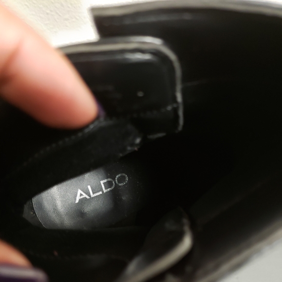 **HOT! NEVER WORN**Black Studded Ankle Boots - Picture 5 of 5